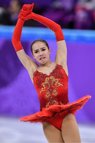 2018 Winter Olympics. Figure skating. Teams. Women. Free program