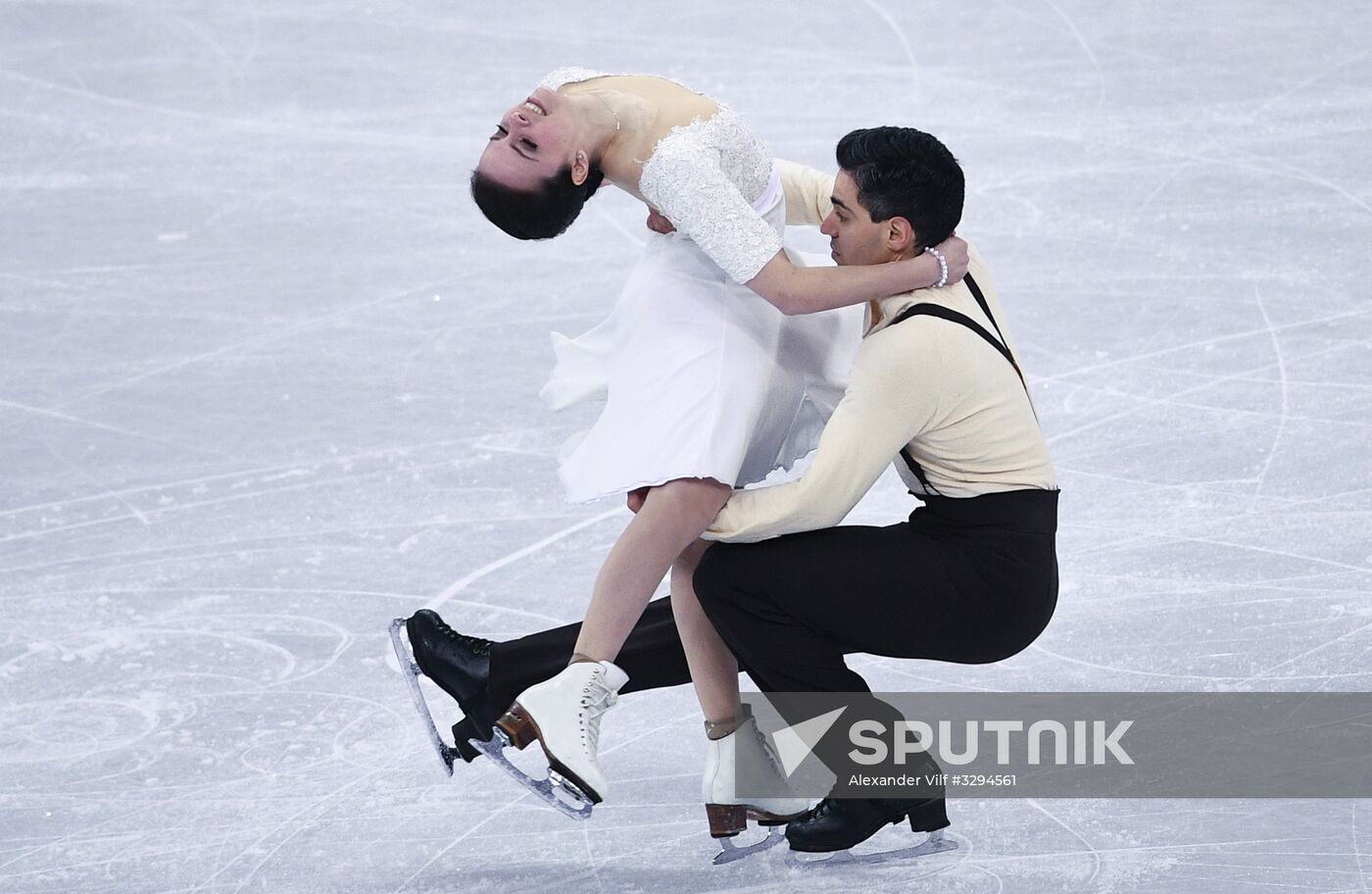 2018 Winter Olympics. Figure skating. Teams. Ice dance. Free skating