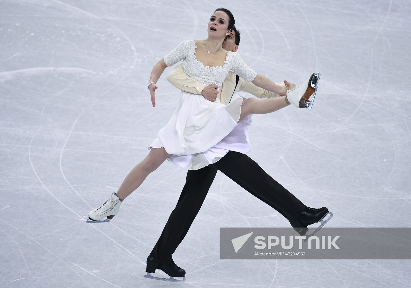 2018 Winter Olympics. Figure skating. Teams. Ice dance. Free skating