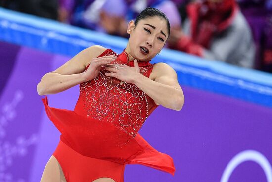 2018 Winter Olympics. Figure skating. Teams. Women. Free program