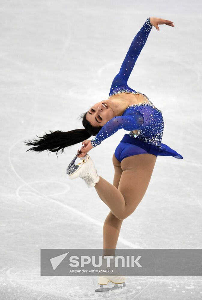 2018 Winter Olympics. Figure skating. Teams. Women. Free program