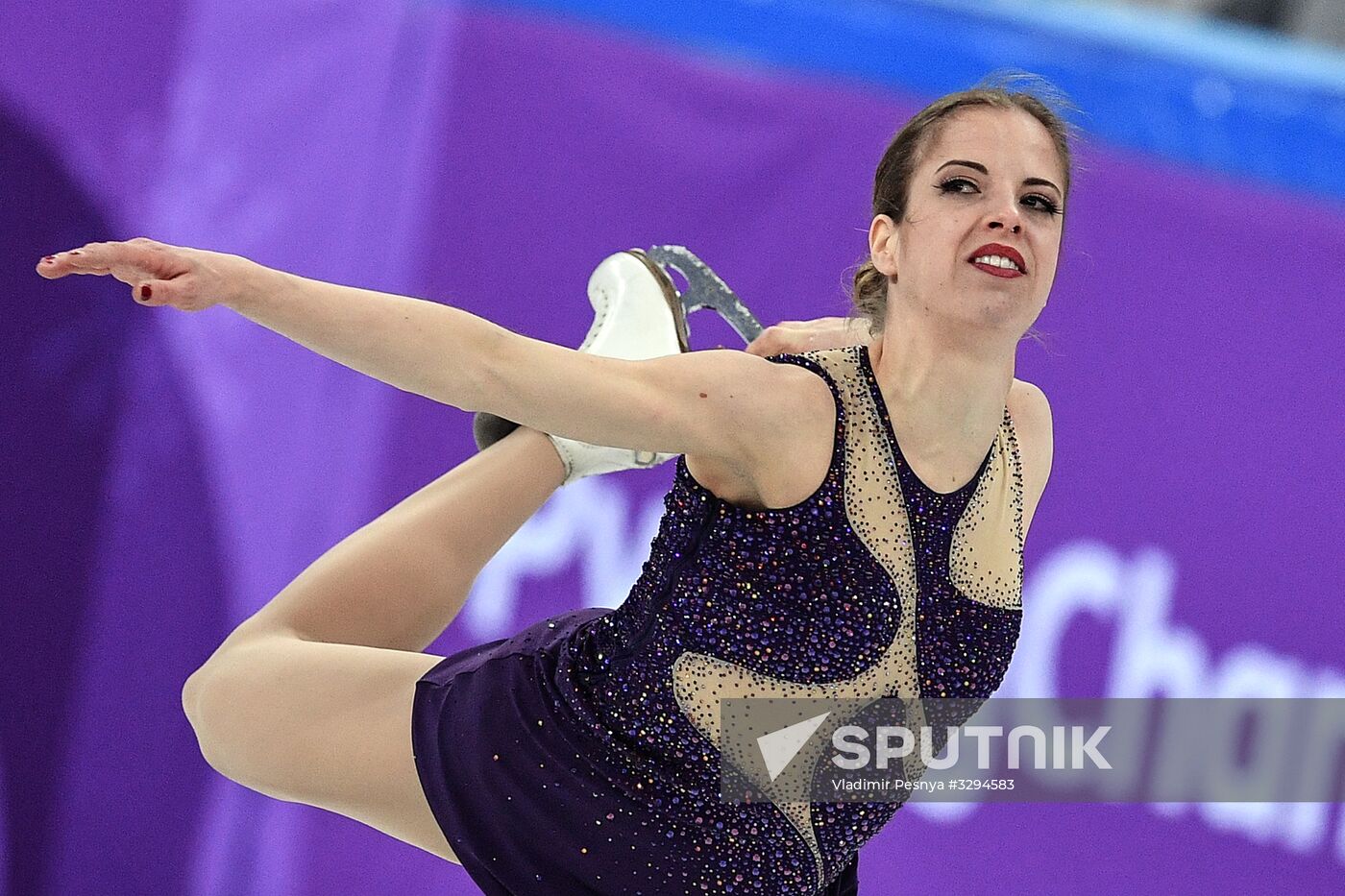 2018 Winter Olympics. Figure skating. Teams. Women. Free program