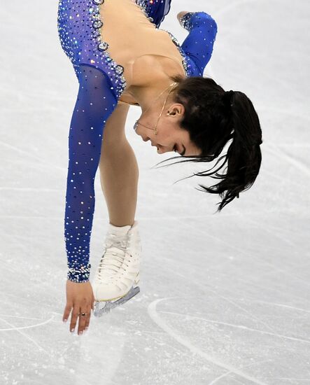 2018 Winter Olympics. Figure skating. Teams. Women. Free program