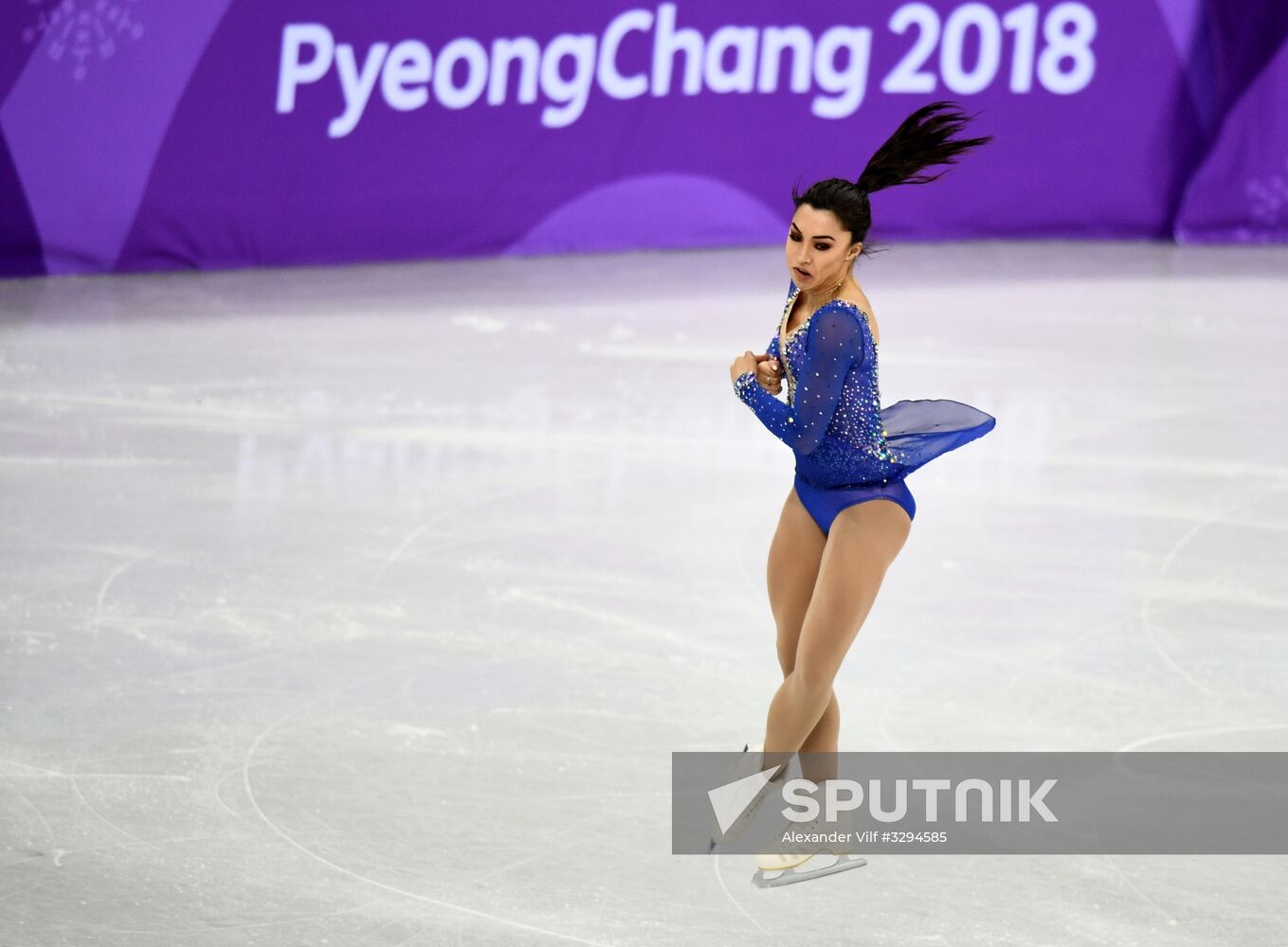 2018 Winter Olympics. Figure skating. Teams. Women. Free program