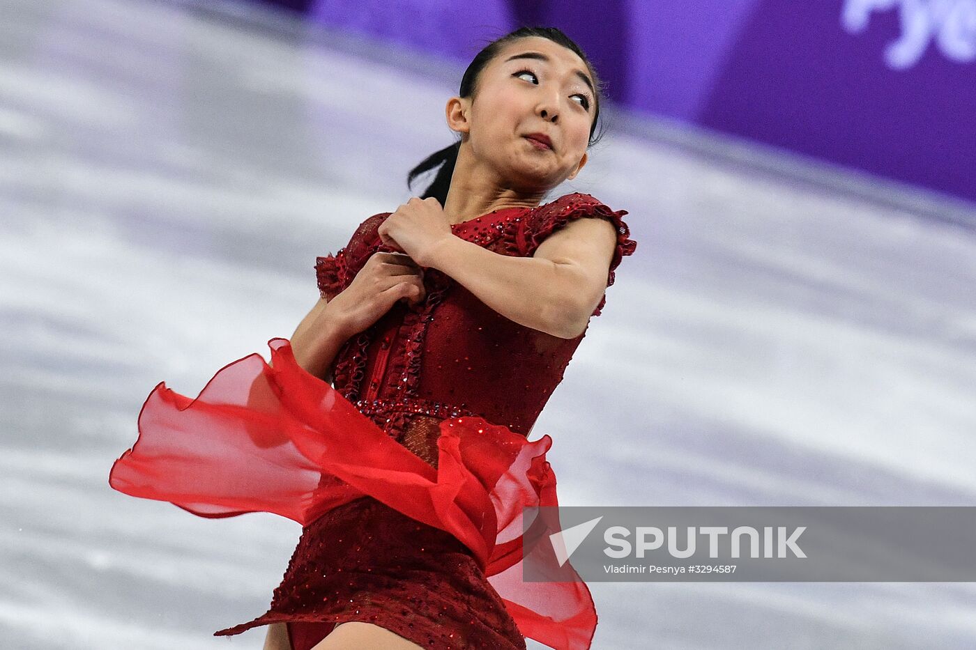 2018 Winter Olympics. Figure skating. Teams. Women. Free program