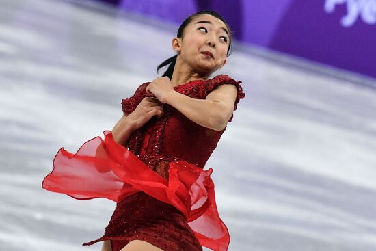 2018 Winter Olympics. Figure skating. Teams. Women. Free program