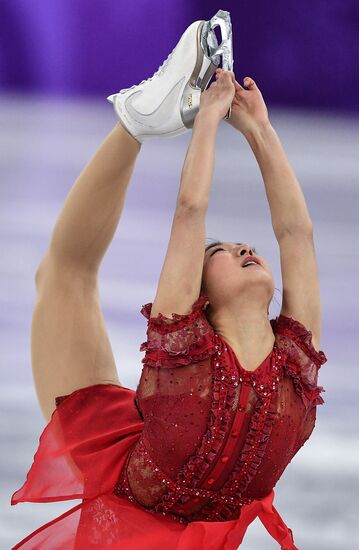 2018 Winter Olympics. Figure skating. Teams. Women. Free program