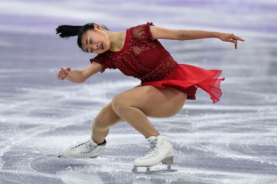2018 Winter Olympics. Figure skating. Teams. Women. Free program