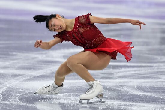 2018 Winter Olympics. Figure skating. Teams. Women. Free program