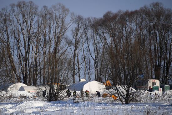 An-148 crashes in Moscow region