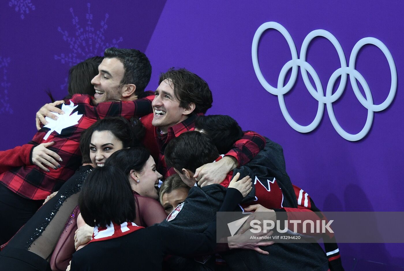 2018 Winter Olympics. Figure skating. Teams. Ice dance. Free skating