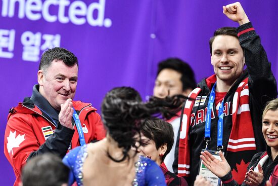 2018 Winter Olympics. Figure skating. Teams. Ladies' free program