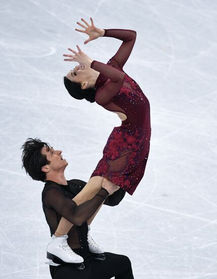 2018 Winter Olympics. Figure skating. Teams. Ice dance. Free skating