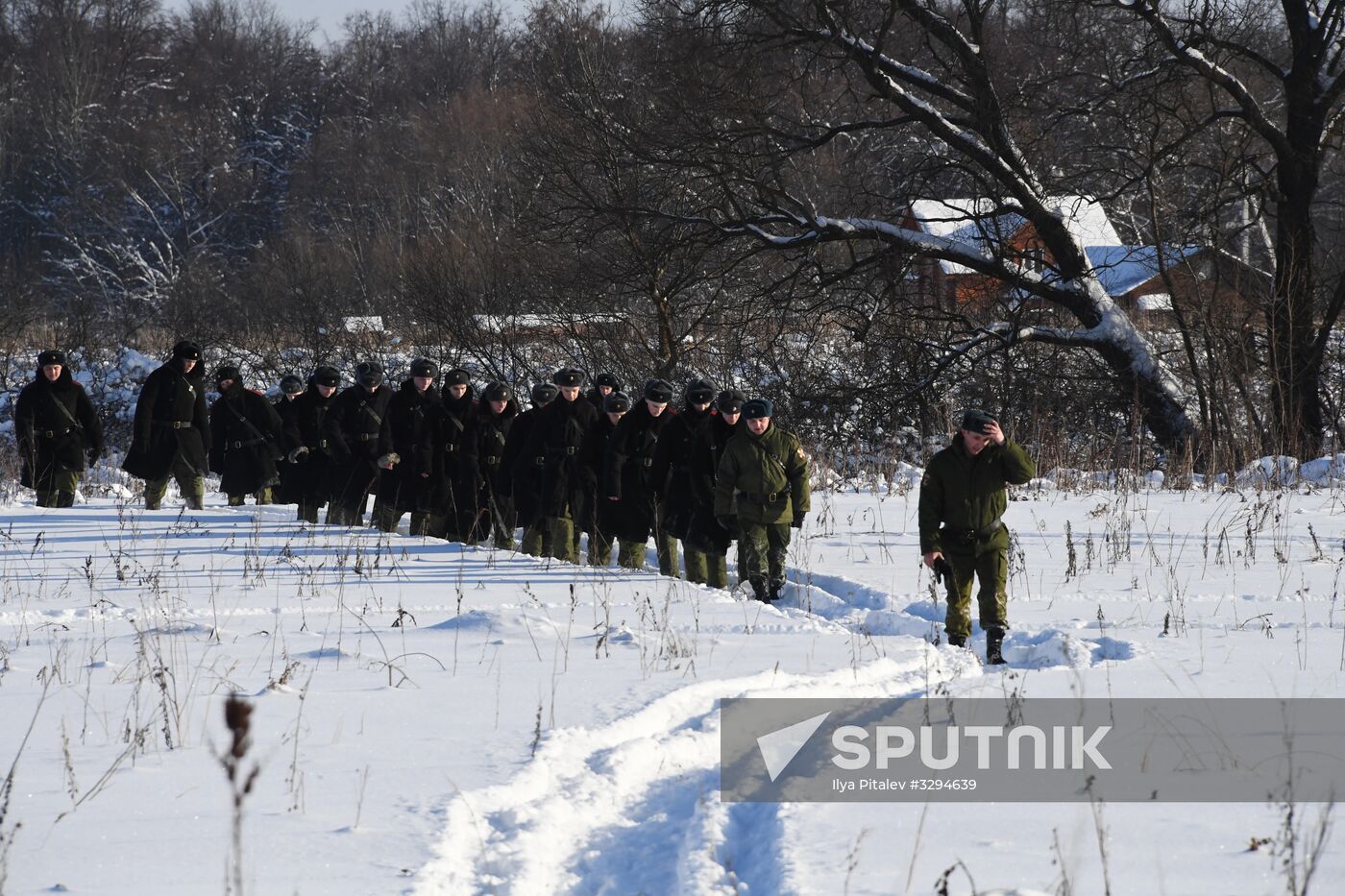 Aftermath of An-148 plane crash in Moscow Region