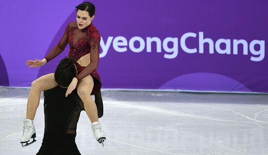 2018 Winter Olympics. Figure skating. Teams. Ice dance. Free skating