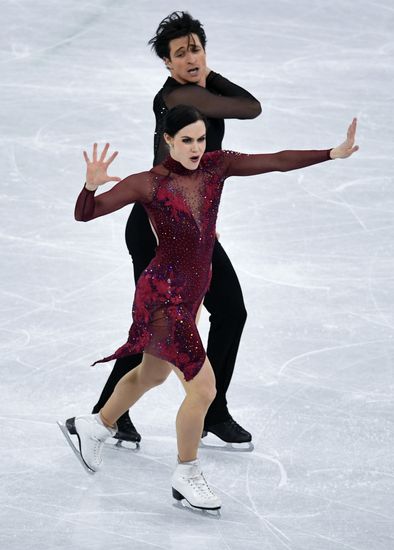 2018 Winter Olympics. Figure skating. Teams. Ice dance. Free skating