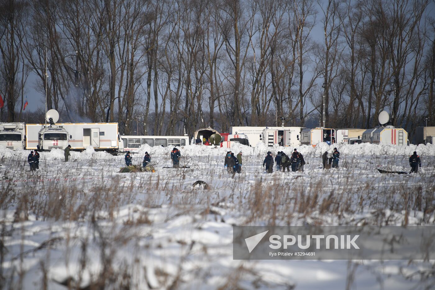 An-148 crashes in Moscow region