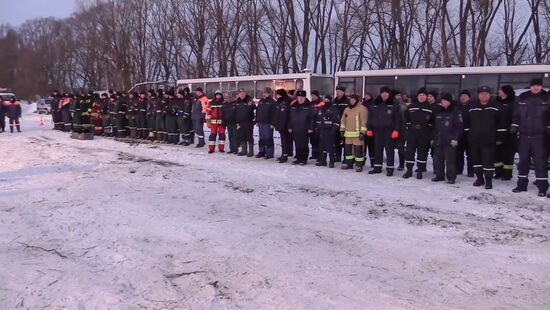 An-148 crashes in Moscow region