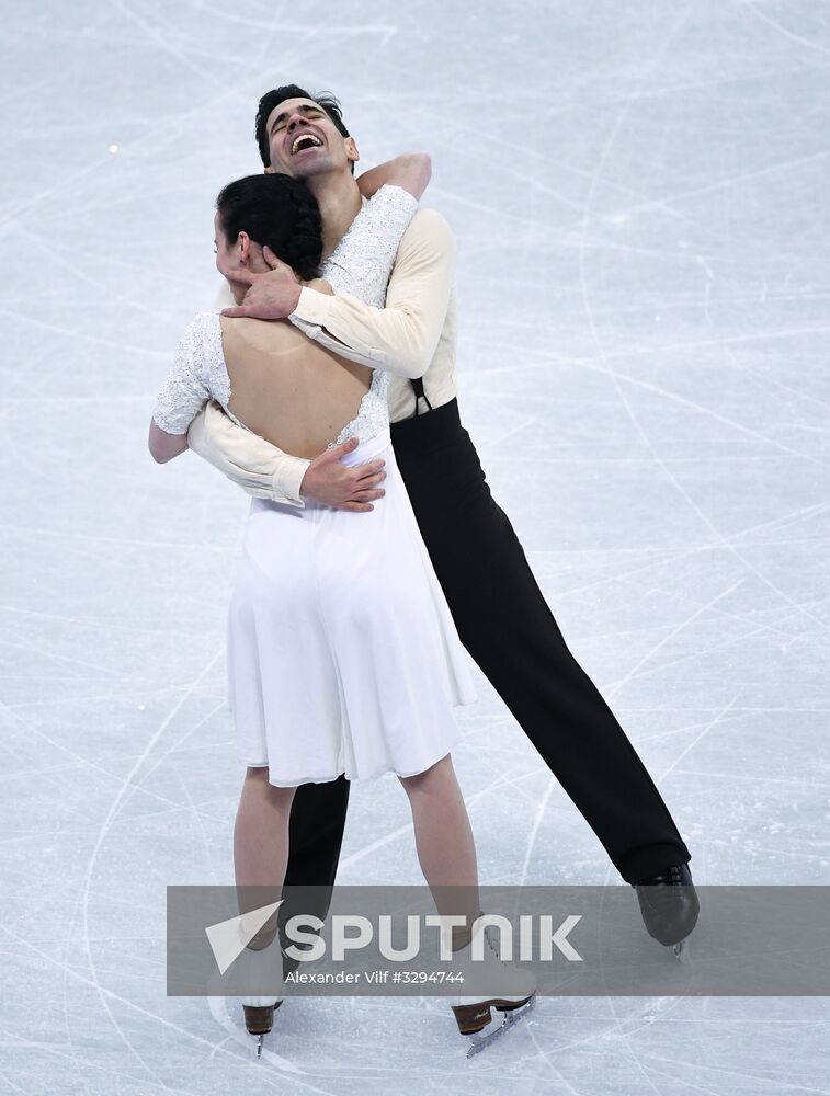 2018 Winter Olympics. Figure Skating. Teams. Dance. Free Program