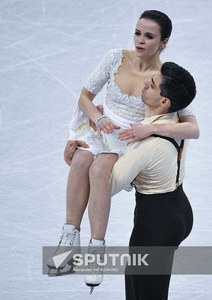 2018 Winter Olympics. Figure Skating. Teams. Dance. Free Program