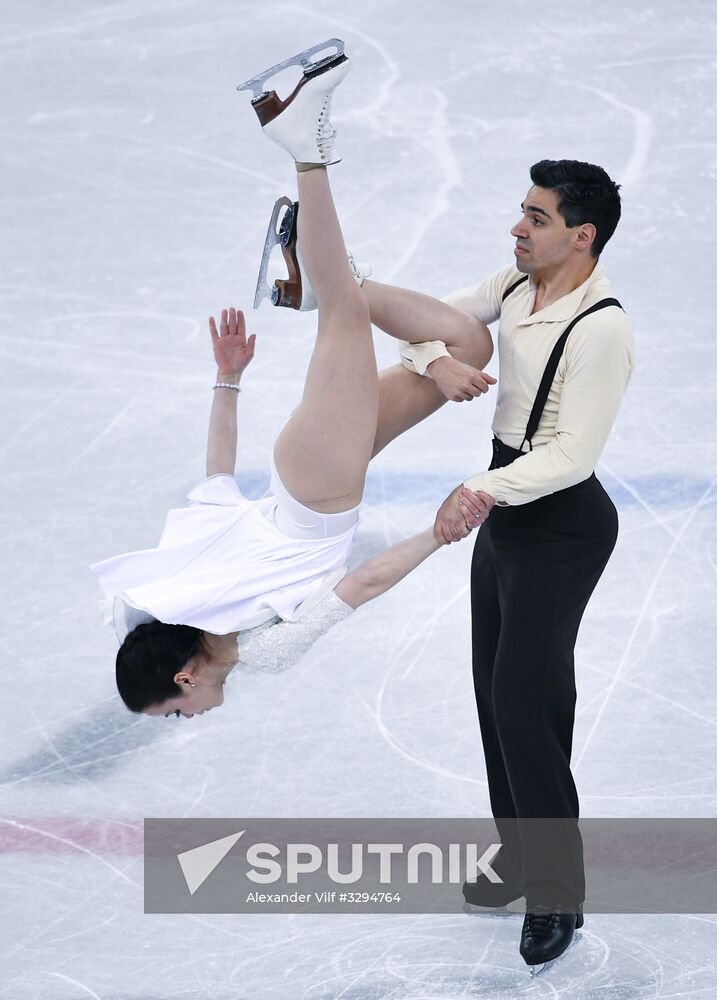 2018 Winter Olympics. Figure Skating. Teams. Dance. Free Program