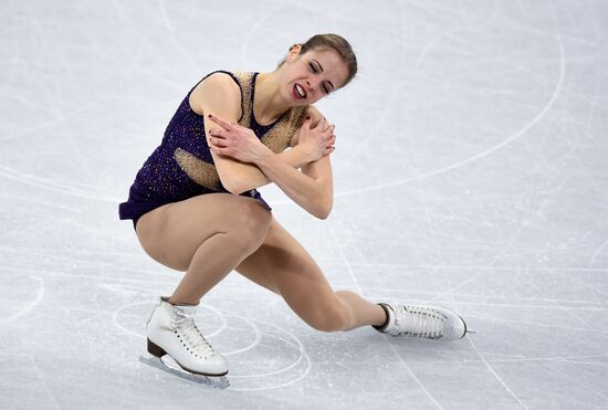 2018 Winter Olympics. Figure skating. Teams. Women. Free program