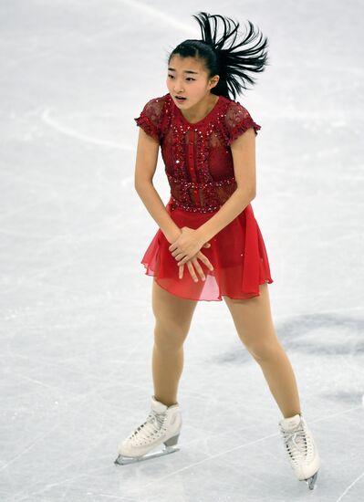 2018 Winter Olympics. Figure Skating. Teams. Ladies. Free Program