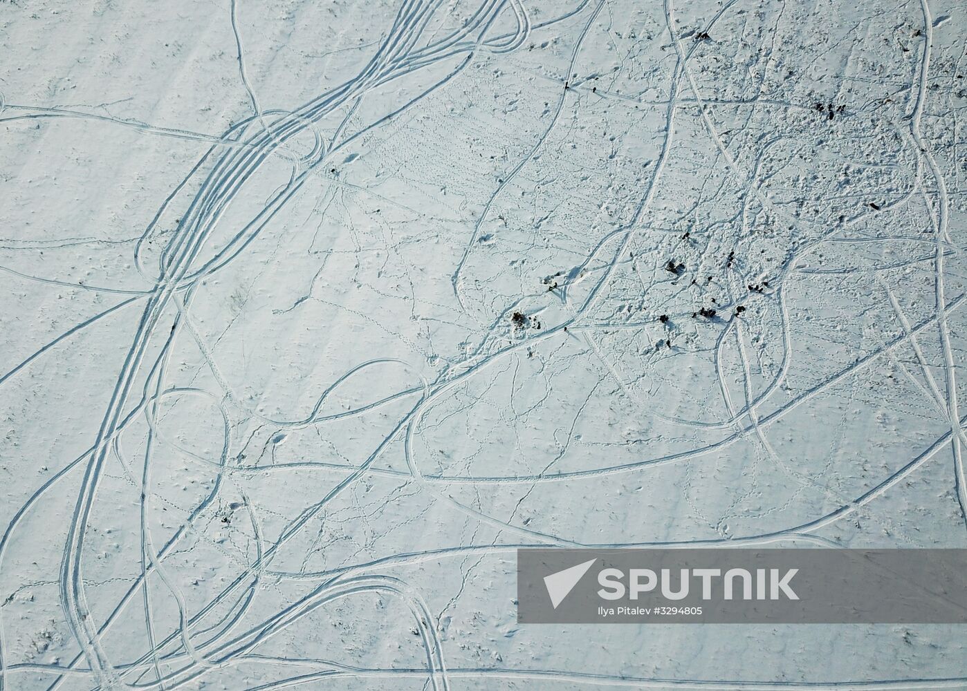 Aftermath of An-148 plane crash in Moscow Region