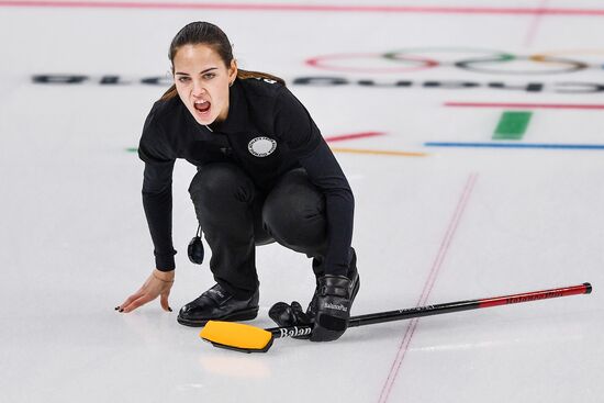2018 Winter Olympics. Curling. Mixed. Russia vs Switzerland