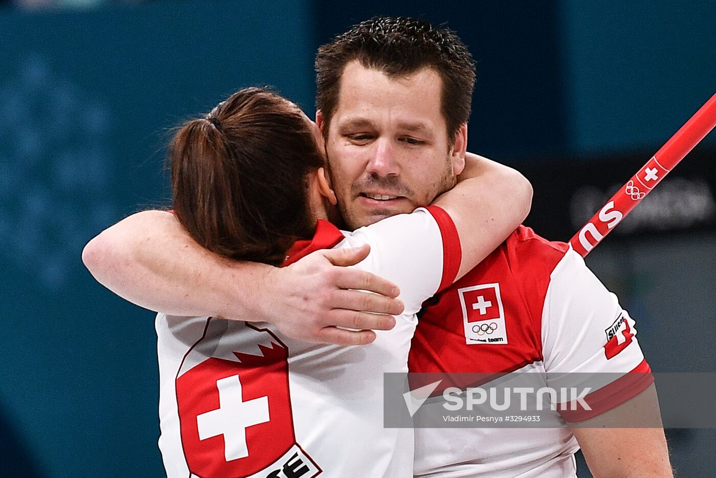 2018 Winter Olympics. Curling. Mixed. Russia vs Switzerland