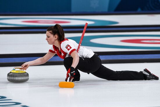 2018 Winter Olympics. Curling. Mixed. Russia vs Switzerland