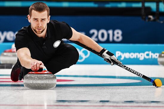 2018 Winter Olympics. Curling. Mixed. Russia vs Switzerland