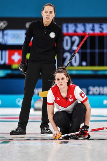2018 Winter Olympics. Curling. Mixed. Russia vs Switzerland