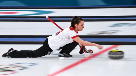 2018 Winter Olympics. Curling. Mixed. Russia vs Switzerland