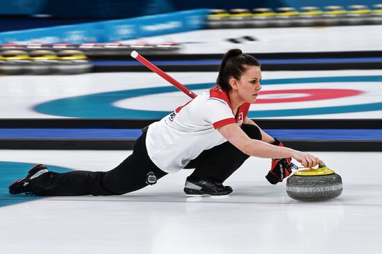 2018 Winter Olympics. Curling. Mixed. Russia vs Switzerland