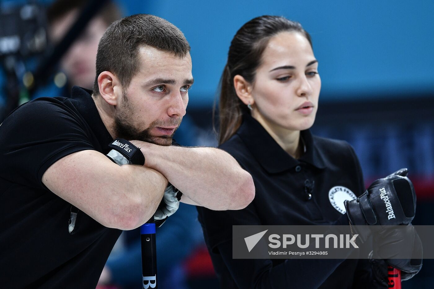 2018 Winter Olympics. Curling. Mixed. Russia vs Switzerland
