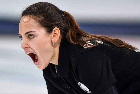 2018 Winter Olympics. Curling. Mixed. Russia vs Switzerland
