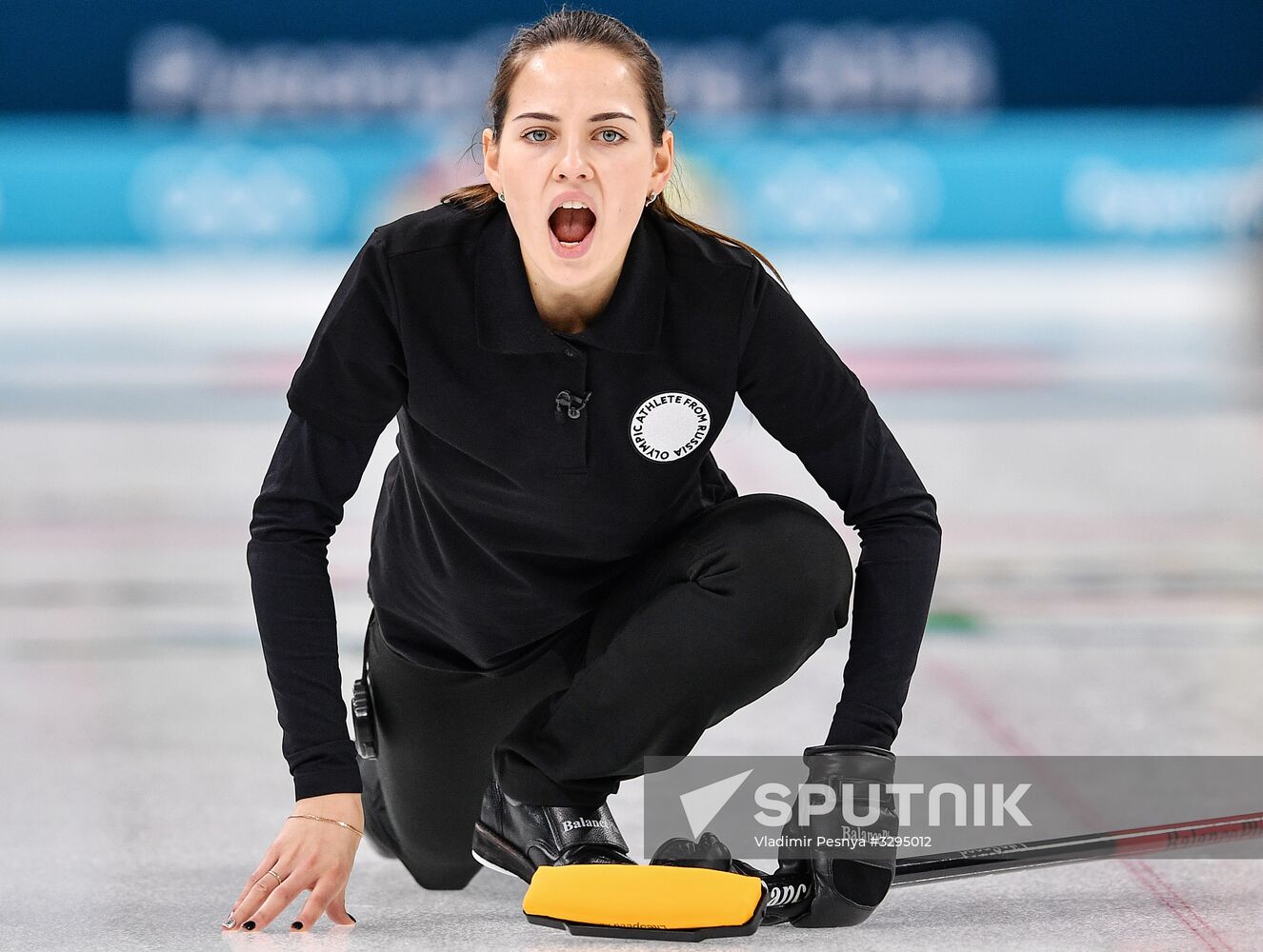 2018 Winter Olympics. Curling. Mixed. Russia vs Switzerland