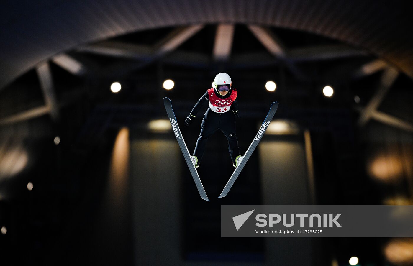 2018 Winter Olympics. Ski jumping. Women