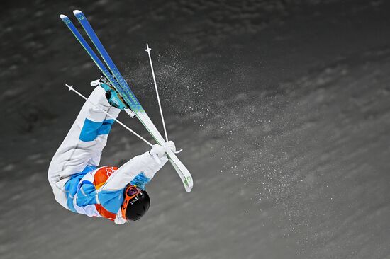 2018 Winter Olympics. Freestyle skiing. Men. Moguls