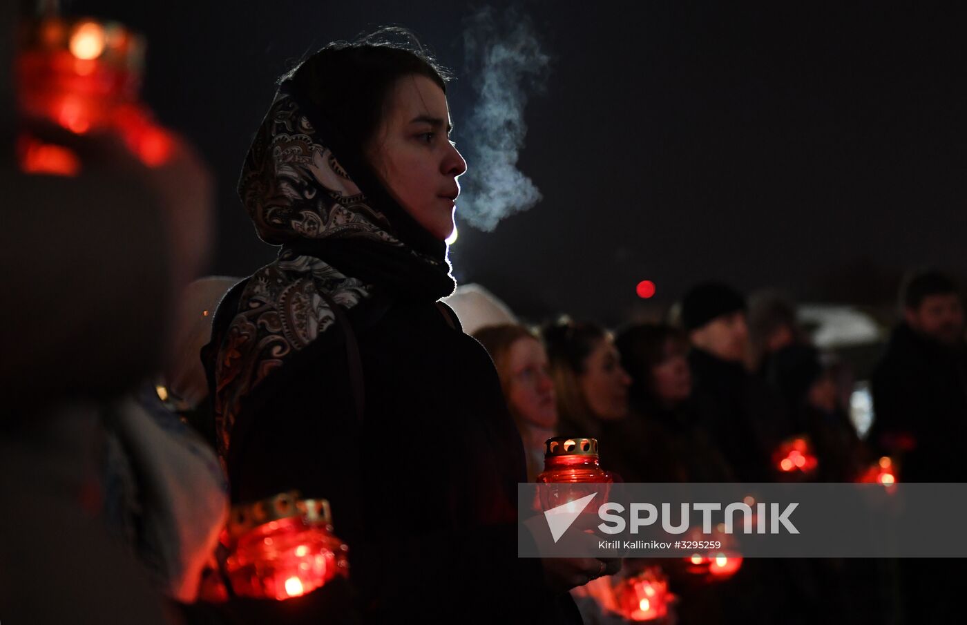 Event in memory of the air crash victims in Moscow Region