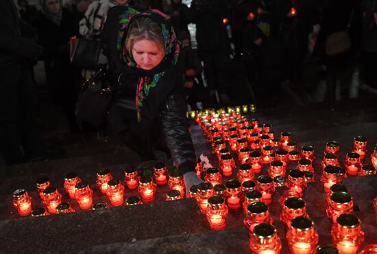 Event in memory of the air crash victims in Moscow Region