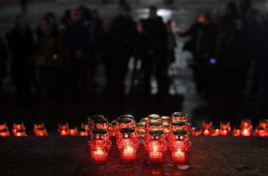 Event in memory of the air crash victims in Moscow Region