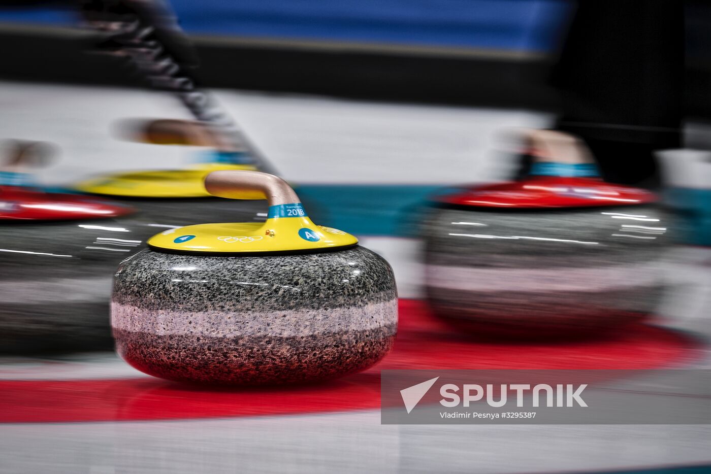 2018 Winter Olympics. Curling. Mixed. Russia vs Switzerland