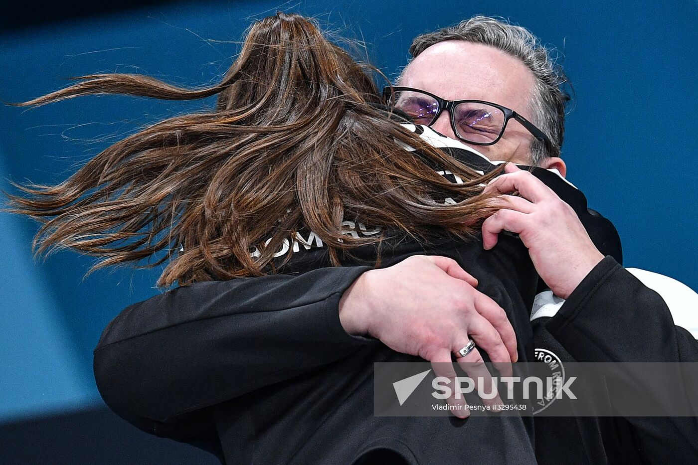 2018 Winter Olympics. Curling. Mixed doubles. Bronze medal match