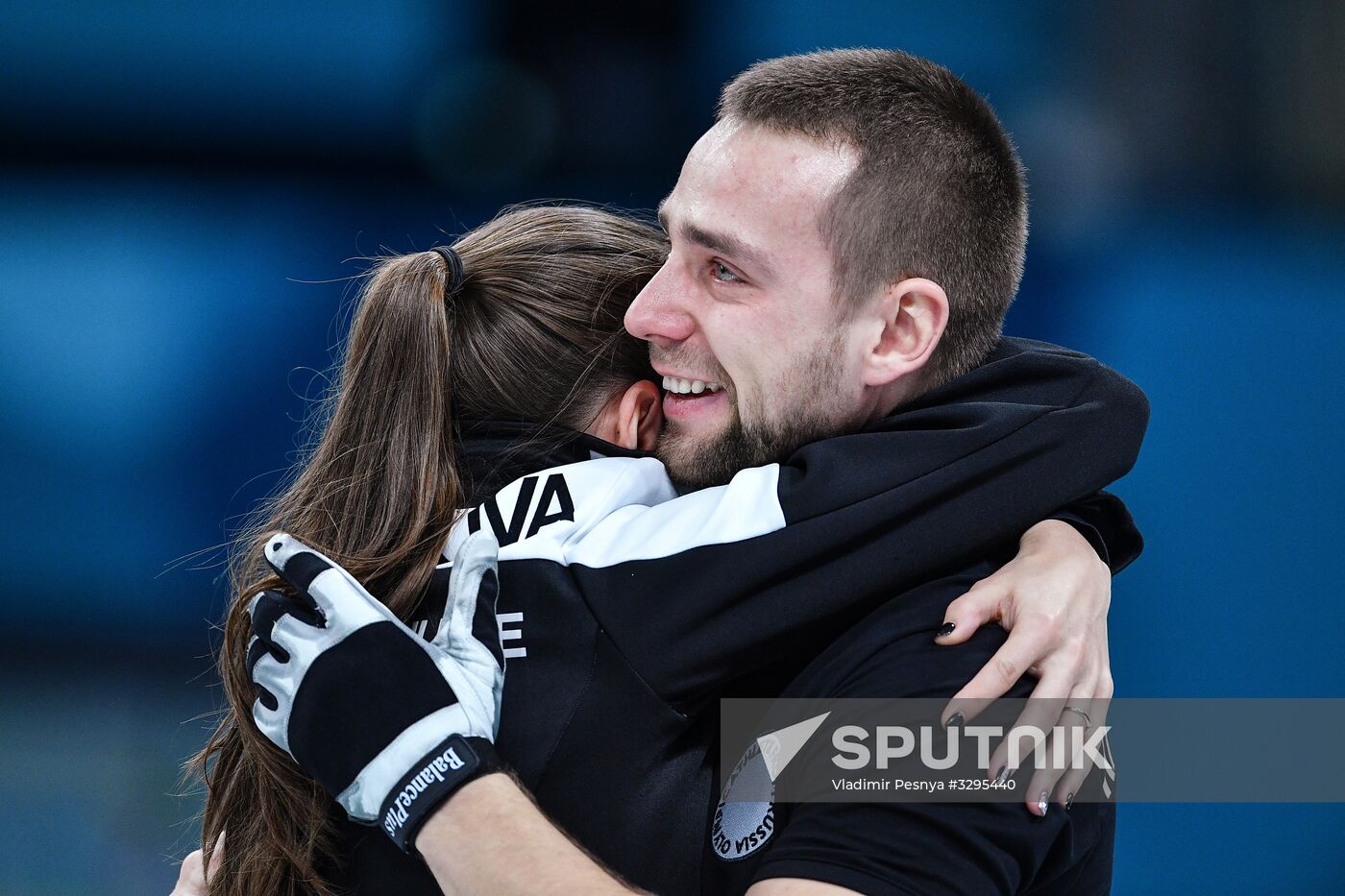 2018 Winter Olympics. Curling. Mixed doubles. Bronze medal match