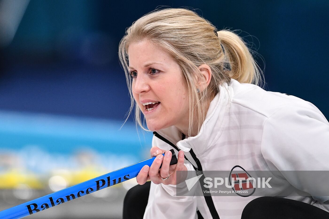 2018 Winter Olympics. Curling. Mixed doubles. Bronze medal match