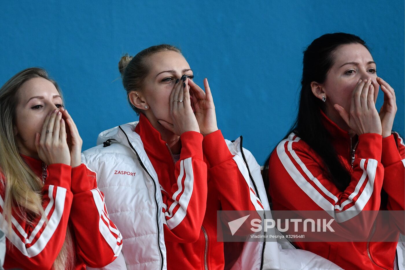 2018 Winter Olympics. Curling. Mixed doubles. Bronze medal match