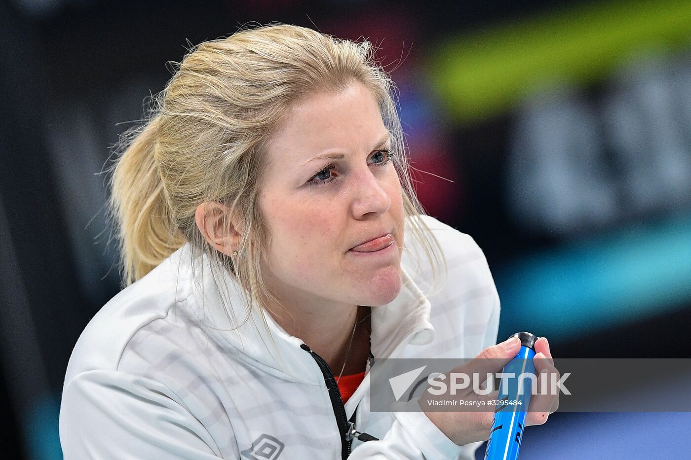 2018 Winter Olympics. Curling. Mixed doubles. Bronze medal match