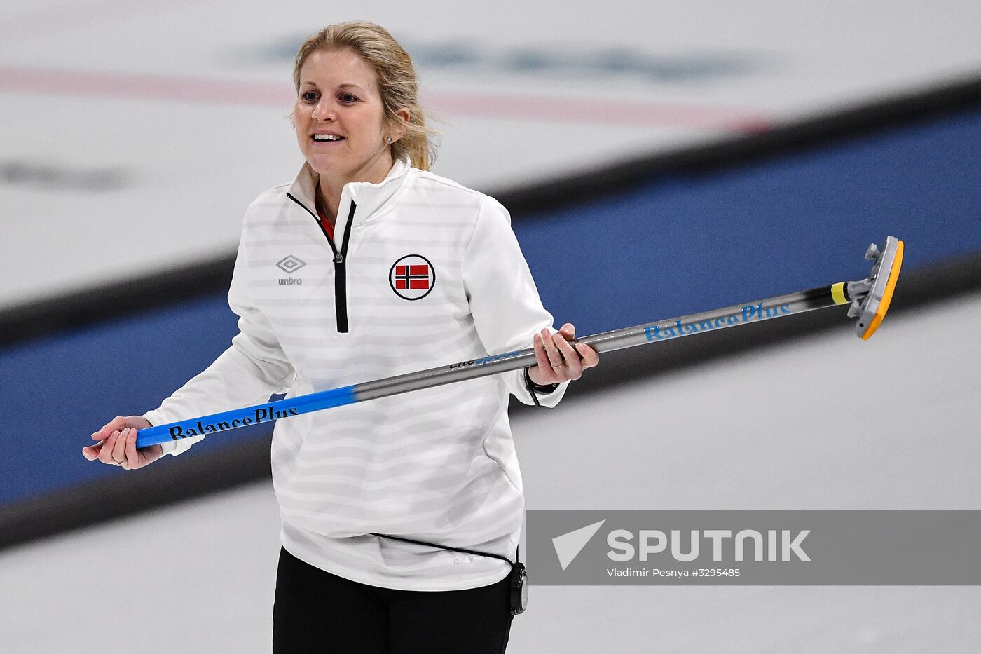 2018 Winter Olympics. Curling. Mixed doubles. Bronze medal match